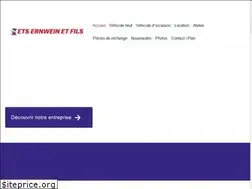 Sites similar to ernwein.fr