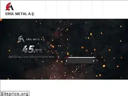 Sites similar to erolmetal.com.tr