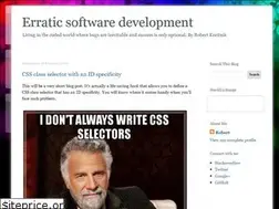 Sites similar to erraticdev.blogspot.com