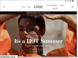 Sites similar to erre-fashion.com