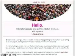 Sites similar to errietta.me