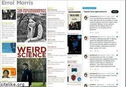 Sites similar to errolmorris.com