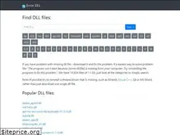 Sites similar to error-dll.info