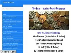 Sites similar to error-ref.com