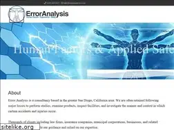 Sites similar to erroranalysis.com
