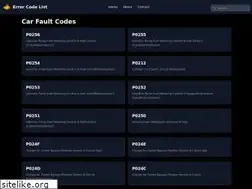 Sites similar to errorcodelist.com