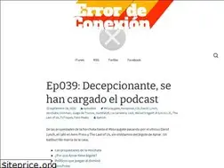 Sites similar to errordeconexion.com