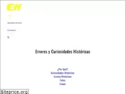 Sites similar to erroreshistoricos.com