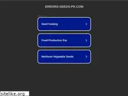 Sites similar to errors-seeds-pr.com