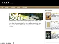 Sites similar to ersatz.se