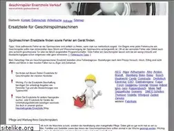 Sites similar to ersatzteile-spuelmaschinen.de