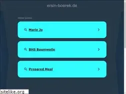 Sites similar to ersin-boerek.de