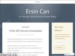 Sites similar to ersincan.com