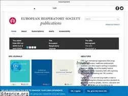 Sites similar to ersjournals.com