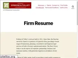 Sites similar to erskinetulley.com