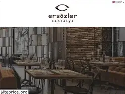 Sites similar to ersozlersandalye.com