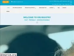 Sites similar to ersregistry.com