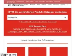 Sites similar to erst-informieren.de