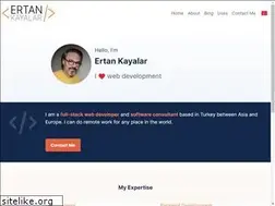 Sites similar to ertankayalar.com