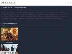 Sites similar to ertekinhukuk.com.tr