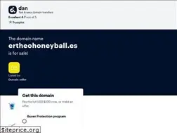 Sites similar to ertheohoneyball.es