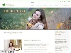 Sites similar to erthetojog.hu