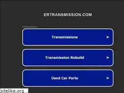 Sites similar to ertransmission.com