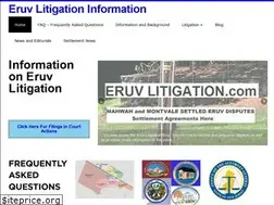 Sites similar to eruvlitigation.com