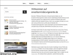 Sites similar to erwerbsminderungsrente.de
