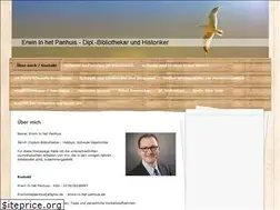 Sites similar to erwin-in-het-panhuis.de
