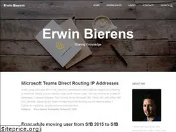 Sites similar to erwinbierens.com