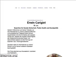 Sites similar to erwincarigiet.ch