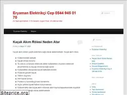 Sites similar to eryamanelektrikci.gen.tr