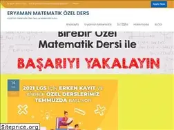 Sites similar to eryamanmatematik.com