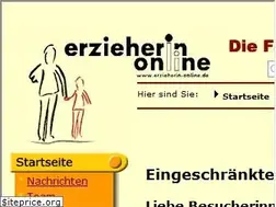 Sites similar to erzieherin-online.de