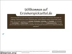 Sites similar to erzieherspickzettel.de