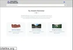Sites similar to es-anlamli-kelimeler.com