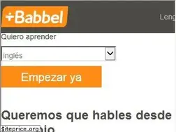 Sites similar to es.babbel.com