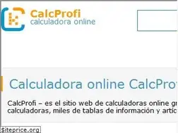 Sites similar to es.calcprofi.com