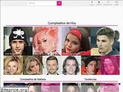 Sites similar to es.famousbirthdays.com