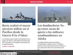 Sites similar to es.rbth.com