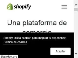 Sites similar to es.shopify.com