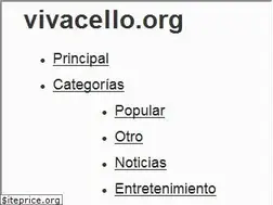 Sites similar to es.vivacello.org