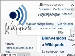 Sites similar to es.wikiquote.org