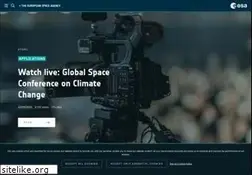 Sites similar to esa.int
