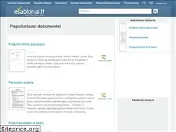 Sites similar to esablonai.lt