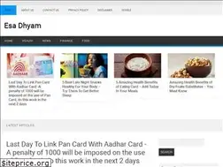 Sites similar to esadhyam.com
