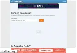 Sites similar to esanlamlisi.net