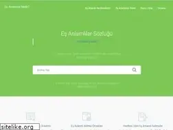 Sites similar to esanlamlisinedir.com