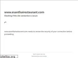 Sites similar to esanthairestaurant.com
